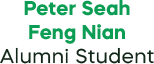 Peter Seah  Feng Nian Alumni Student